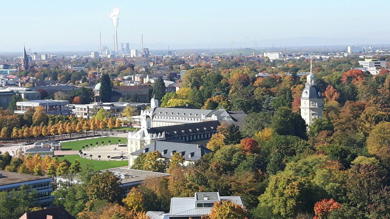 Karlsruhe oben und unten - Das Karlsruher Schloss