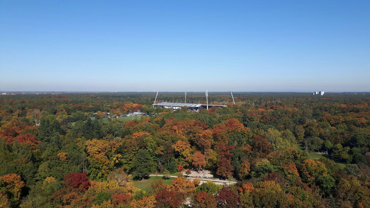 Karlsruhe oben und unten - Wildparkstadion