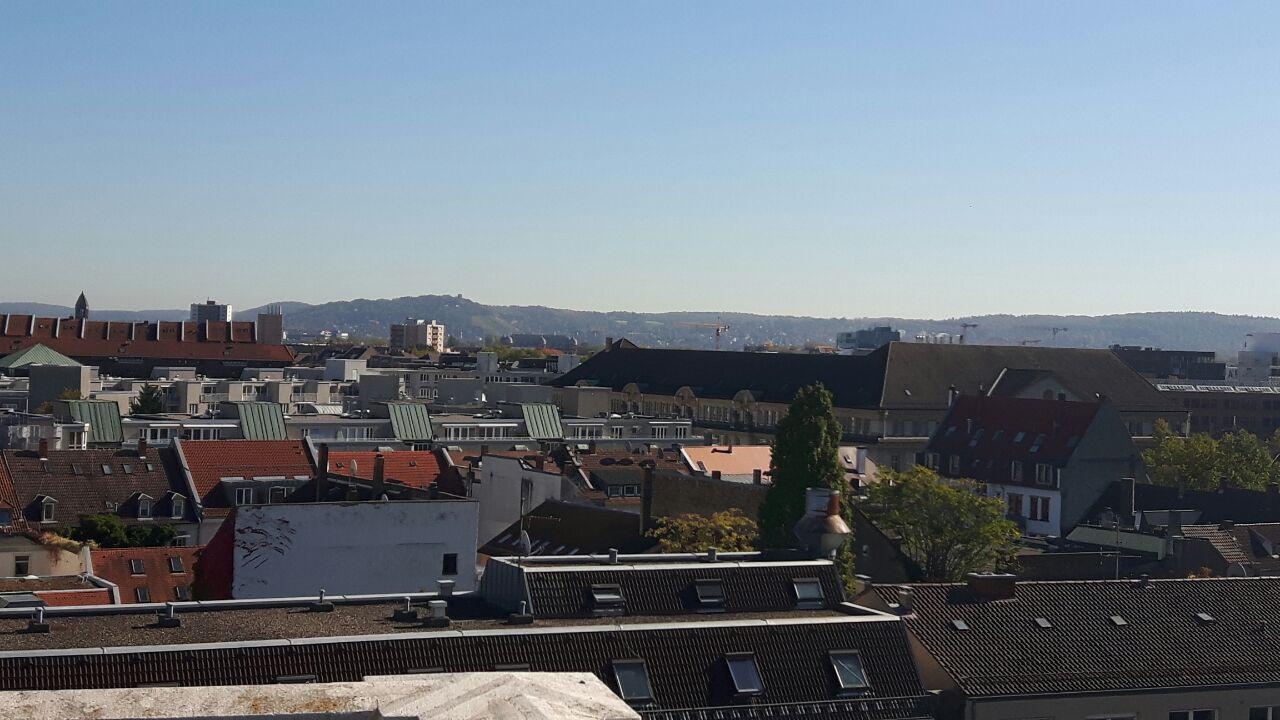 Karlsruhe oben und unten - Oben auf der Evangelischen Stadtkirche