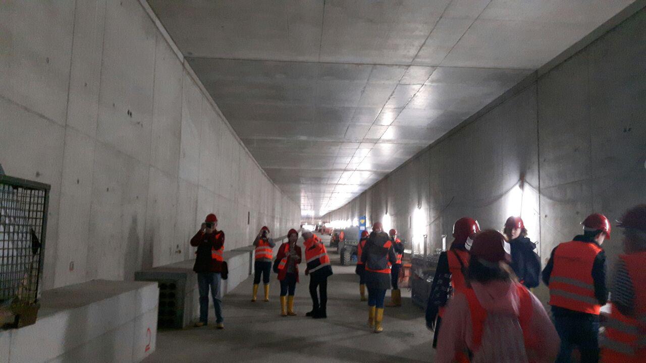 Karlsruhe oben und unten - Unten im Tunnel