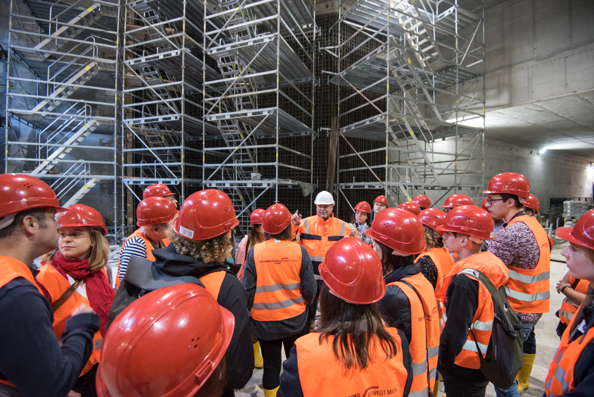 Karlsruhe oben und unten - Unten in der Baustelle von MicialMedia